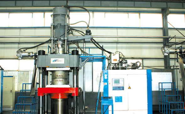 New injection curing press